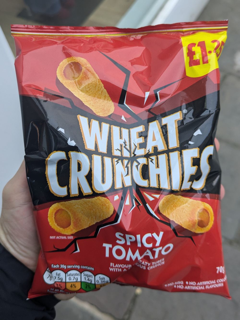 Wheat Crunchies - Spicy Tomato